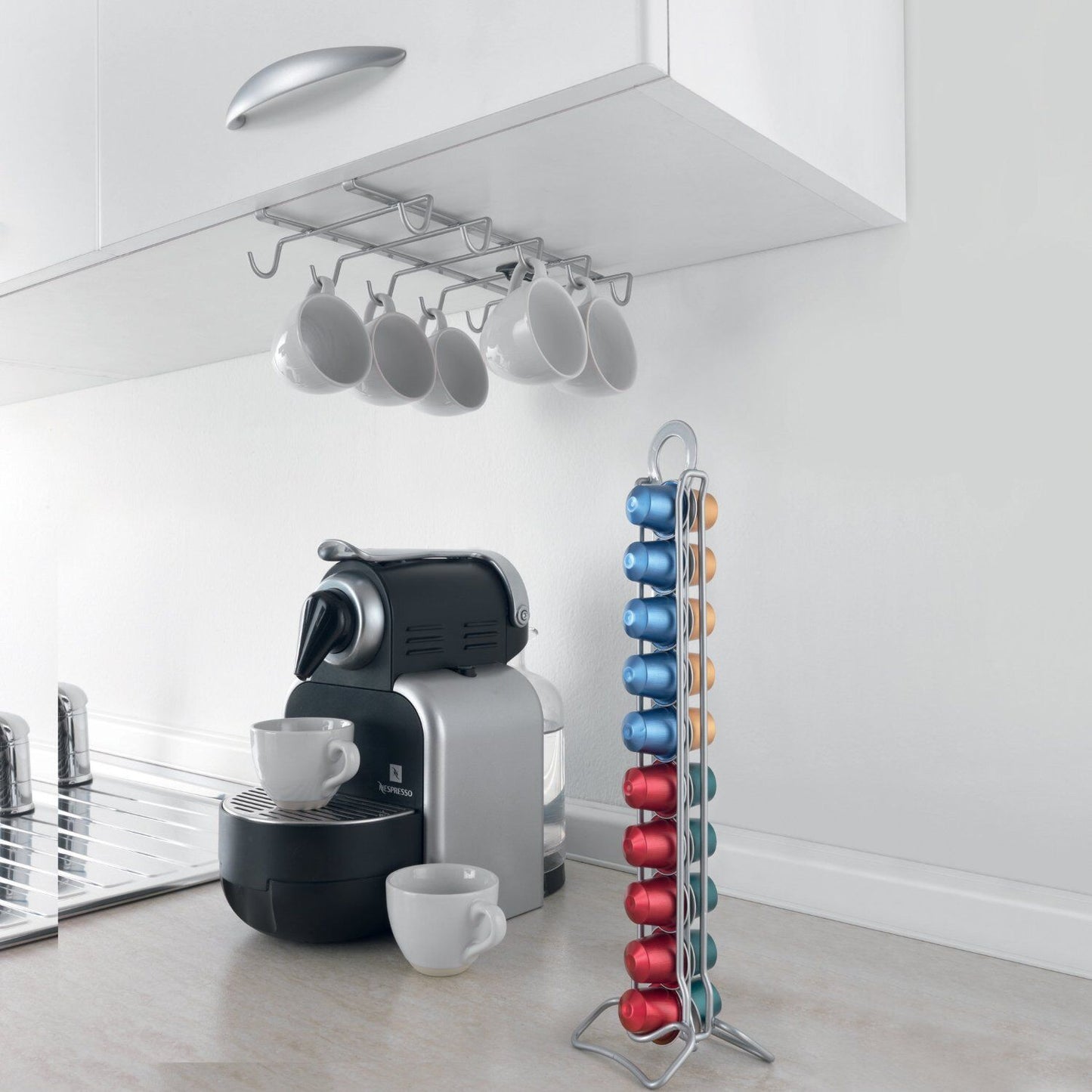 METALTEX 364928 My Mug Tassen- und Becherhalter, Polytherm / Raumsparer