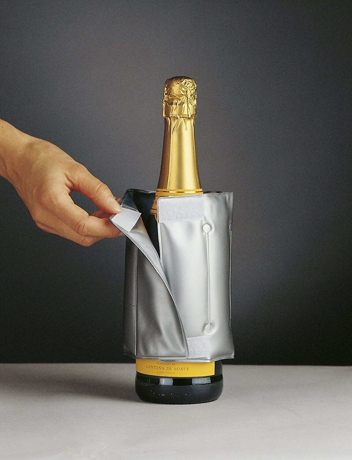 10er SET METALTEX 257288 Cool Flaschenkühlermanschette für Flaschen von 0,75 bis 2,0 Liter / Flaschenkühler / Kühlmanschette