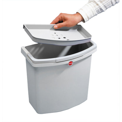 12 L Multifunktionseimer 1068099 für Hailo Abfallsorter Rondo – Bild 2
