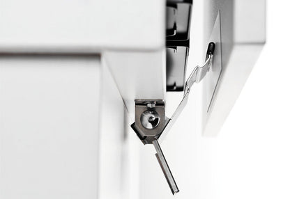 Wesco 832000-47 Fußtritt für Auszüge mit Selbsteinzug & Dämpfer – Bild 2
