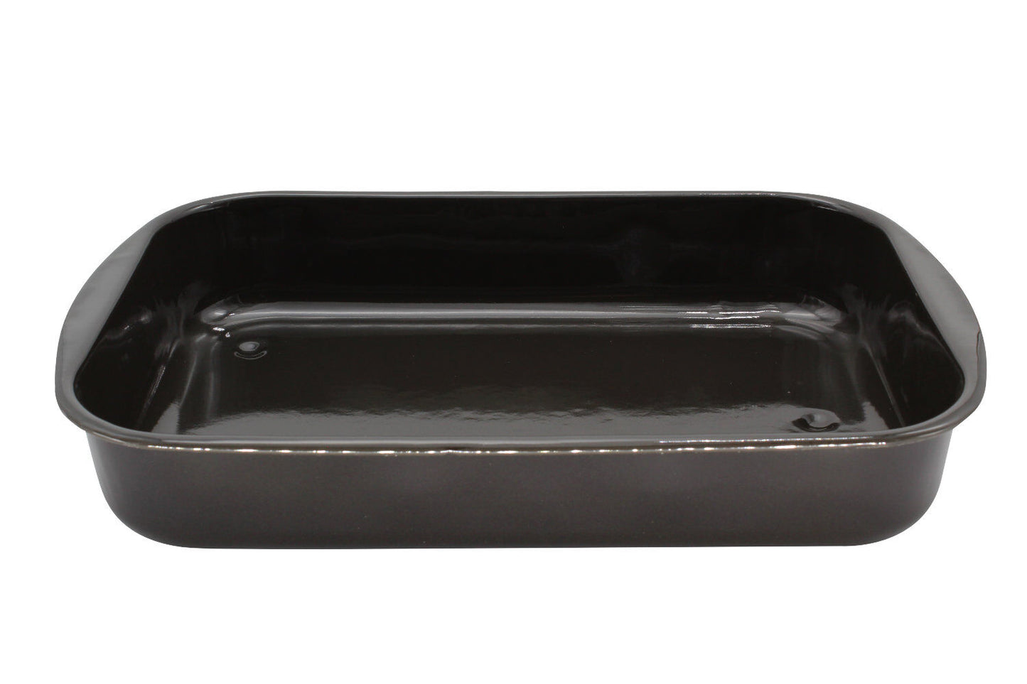 Karl Krüger Universal-Auflaufform emailliert schwarz, 41 cm