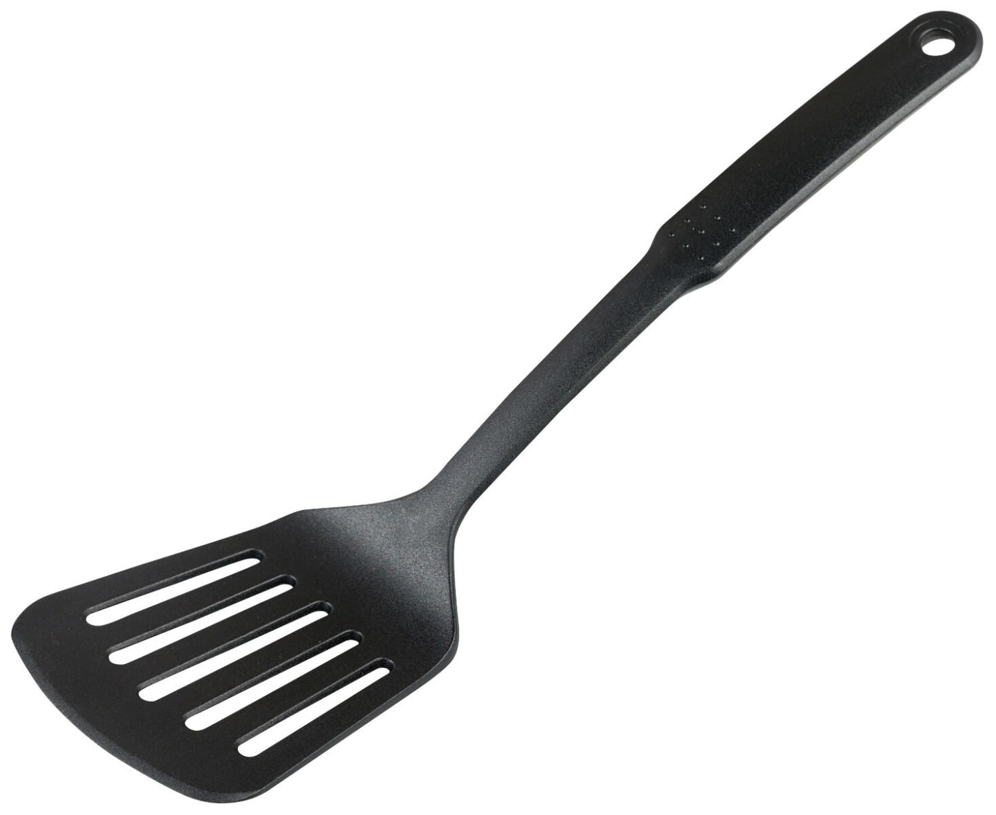KESPER 86202 Pfannenwender mit Schlitzen 31 cm aus Kunststoff, schwarz