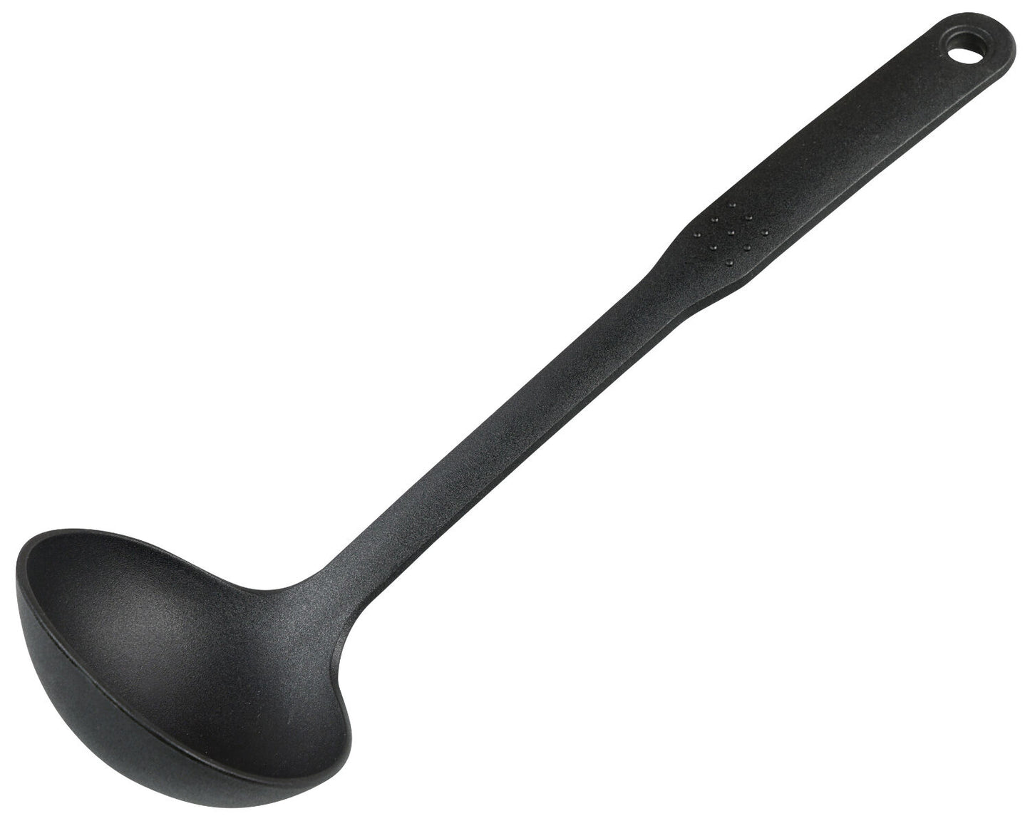 KESPER 86202 Suppenkelle 31 cm aus Kunststoff, schwarz