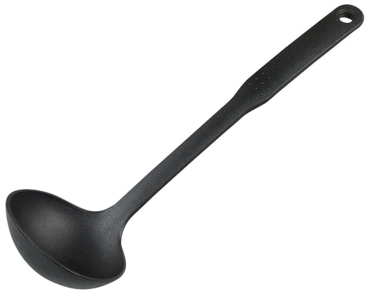 KESPER 86202 Suppenkelle 31 cm aus Kunststoff, schwarz