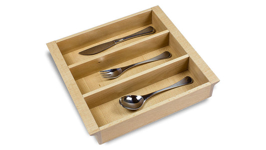 Besteckeinsatz 40er Schubl. B 320 x T 300 mm für IKEA Metod (ab 2015)