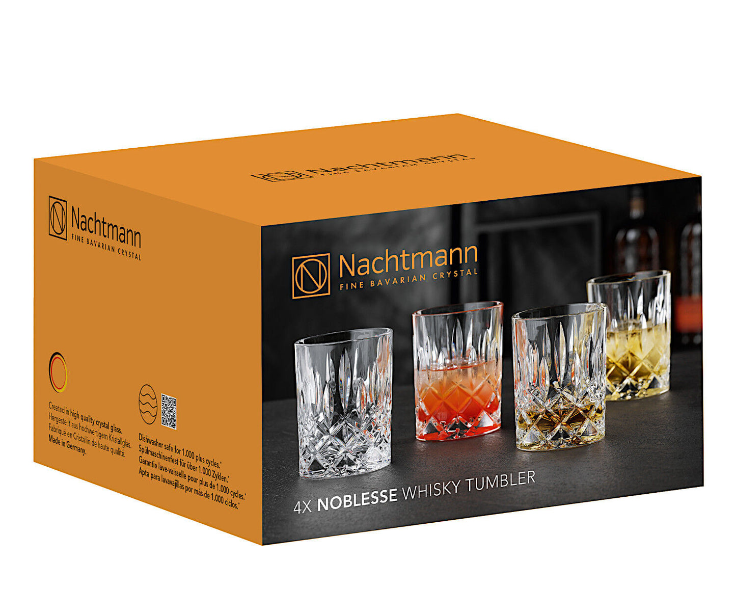 NACHTMANN 89207 NOBLESSE Whisky Tumbler 4er Set – Bild 4