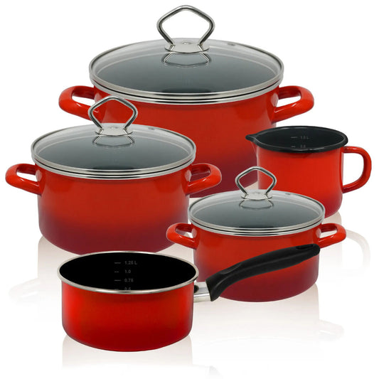 Karl Krüger 89566RO Topf-Set Rom 5-tlg., induktionsfähig / Kochtöpfe / Topfset