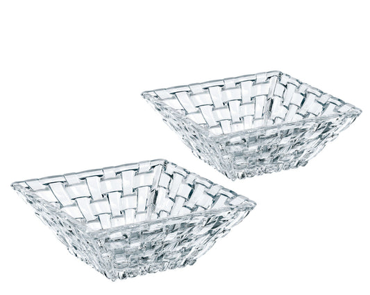 NACHTMANN 89694 BOSSA NOVA Schale quadratisch 12 cm 2er Set