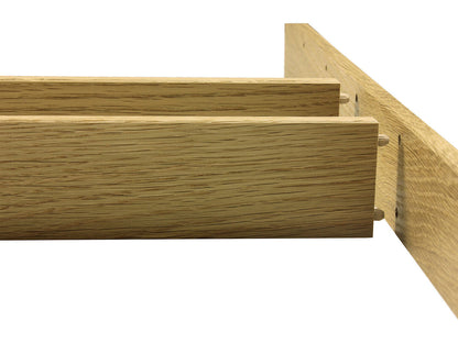Besteckeinsatz AERIK aus Massivholz (Eiche), 200 x 472 mm, universell / Besteckkasten