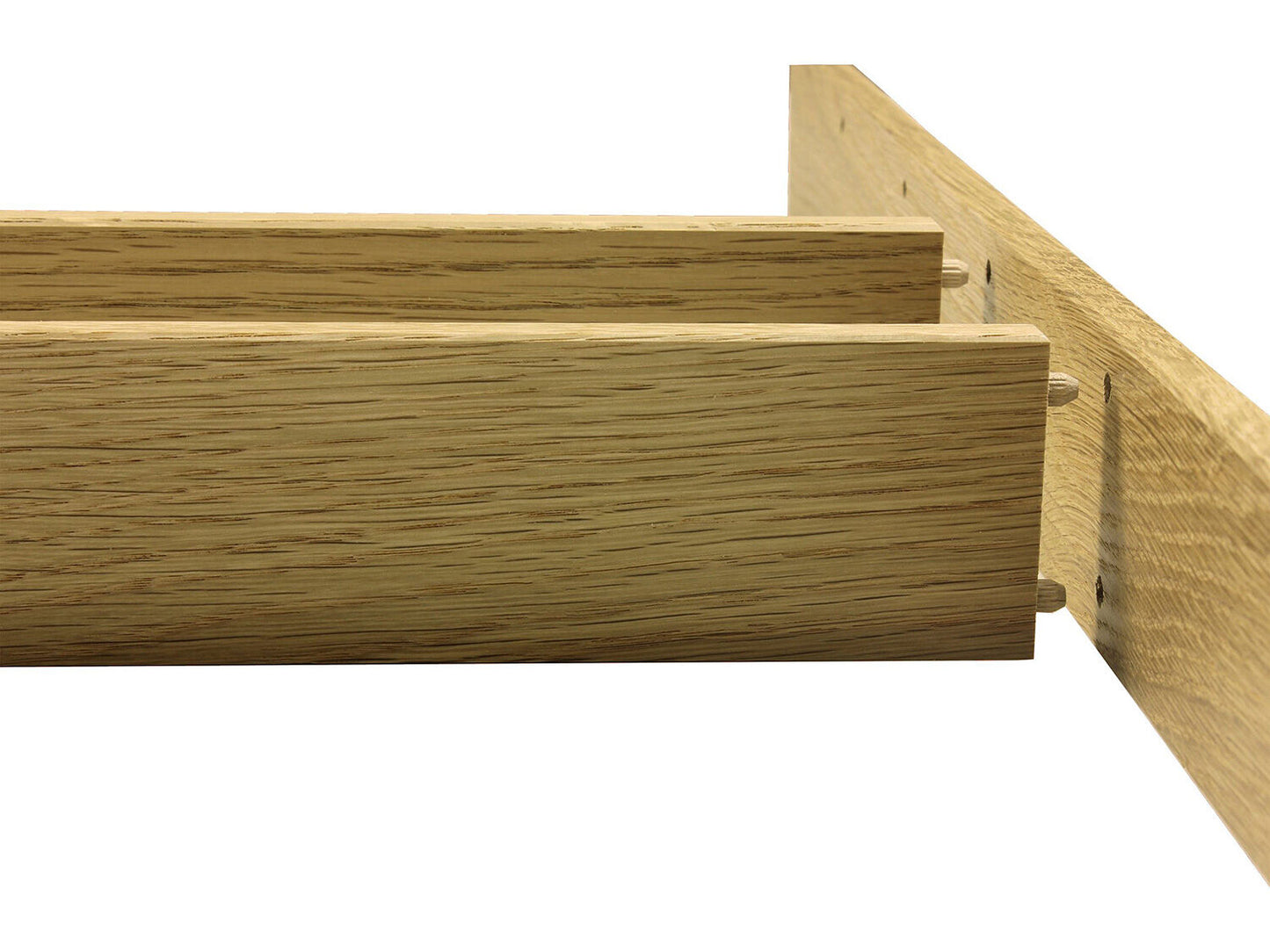 Besteckeinsatz AERIK aus Massivholz (Eiche), 300 x 472 mm, universell / Besteckkasten