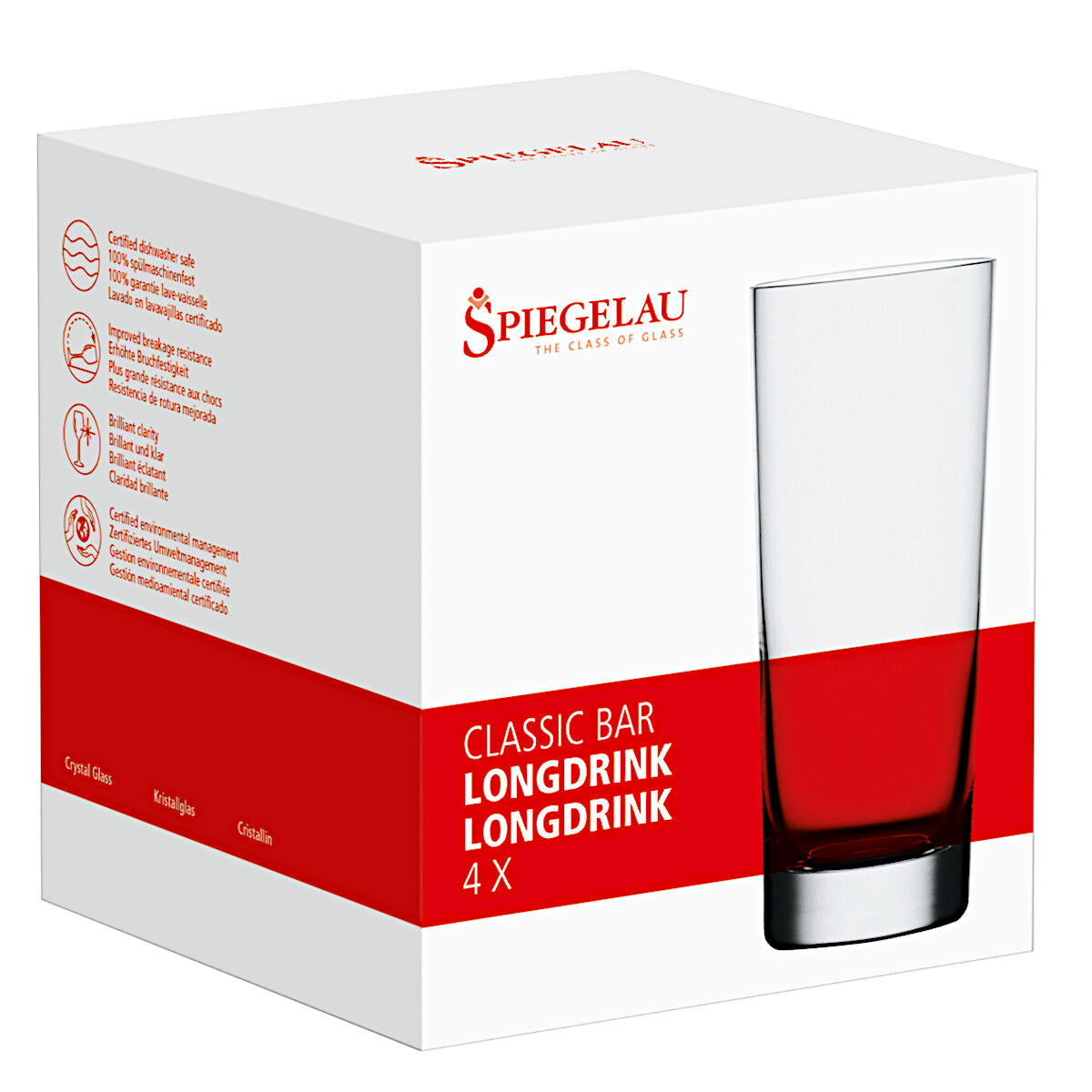 SPIEGELAU 9000172 CLASSIC BAR Longdrinkglas 4er Set – Bild 5
