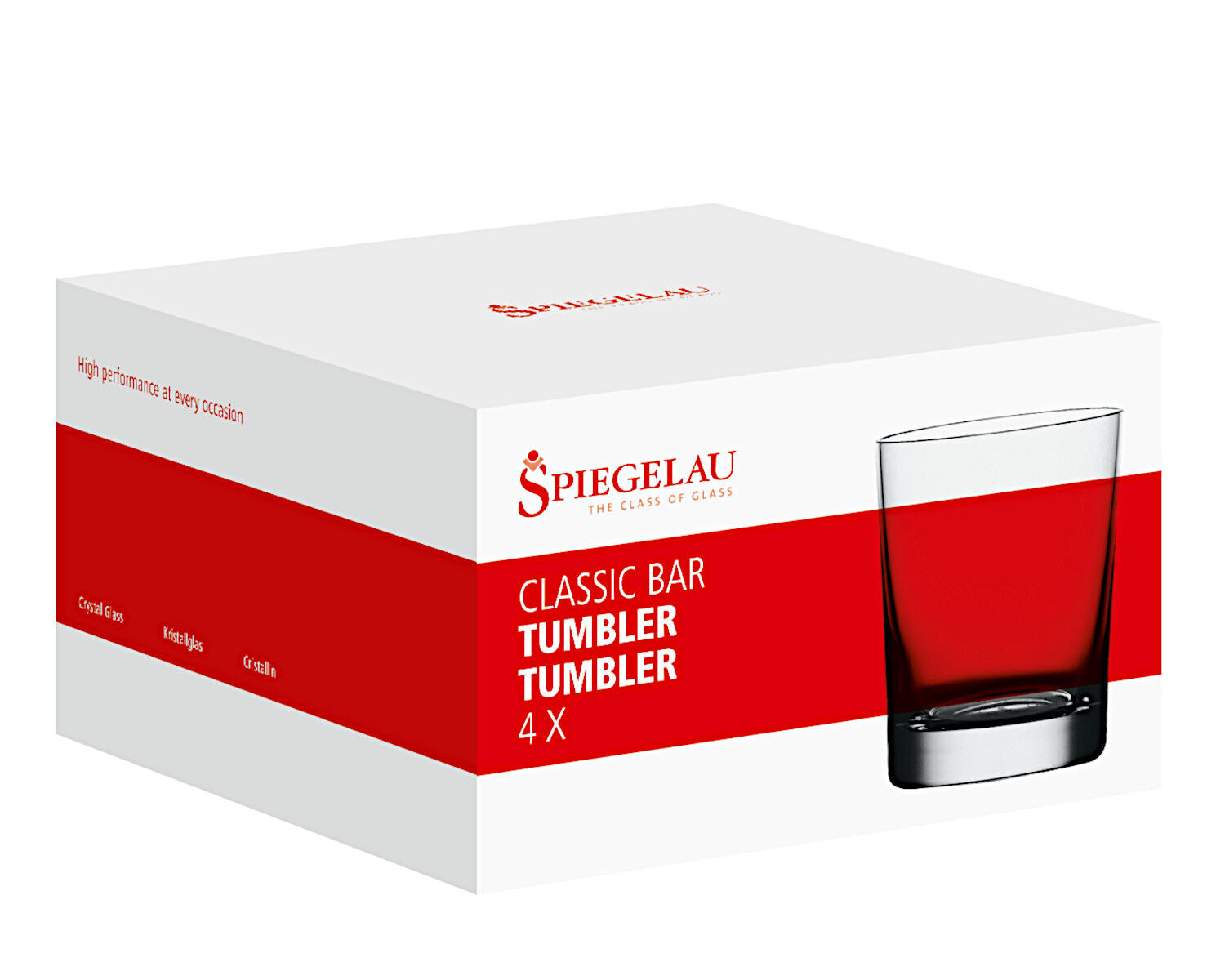 SPIEGELAU 9000175 CLASSIC BAR Tumbler 4er Set – Bild 5