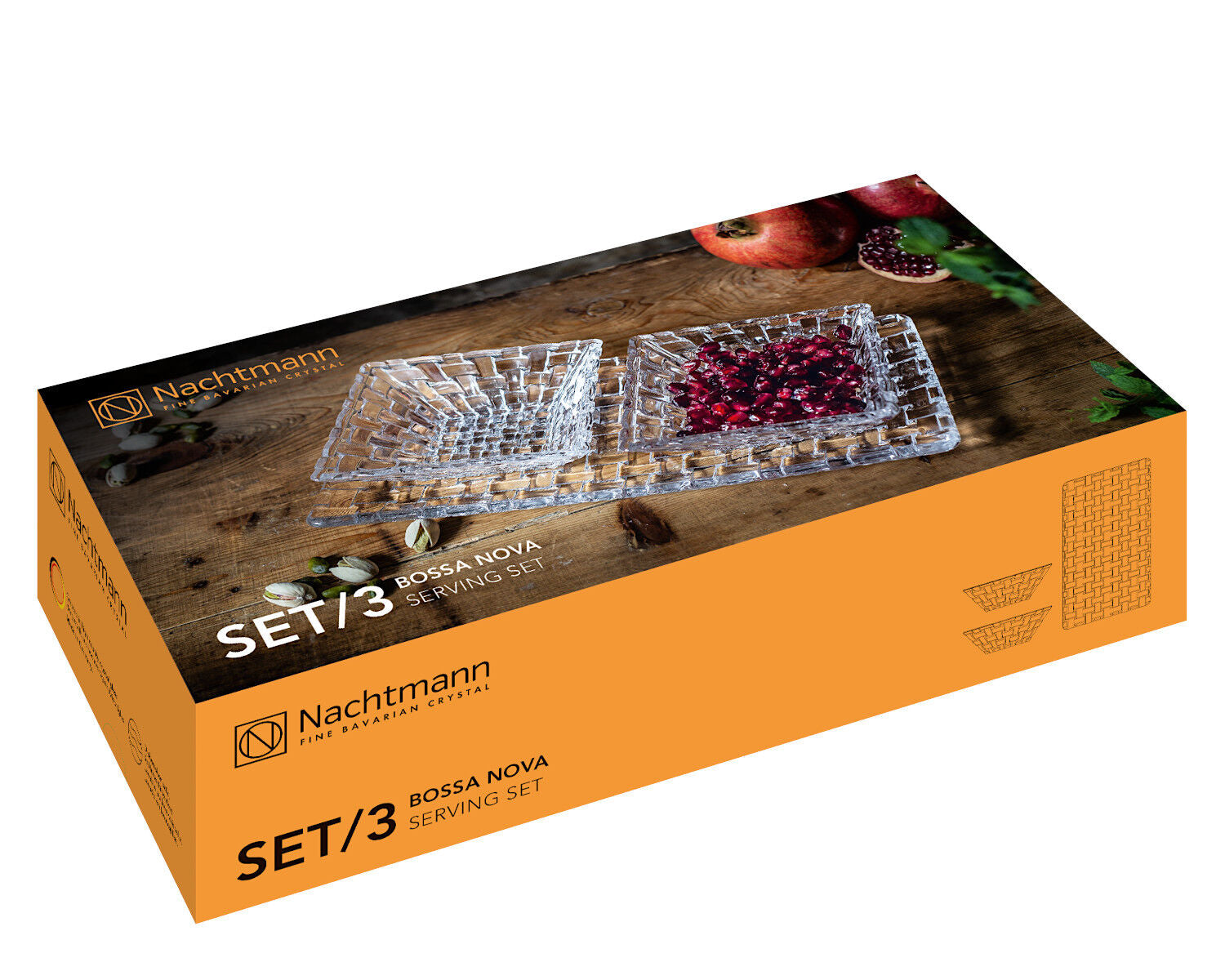 NACHTMANN 90026 BOSSA NOVA Servierset 3-teilig – Bild 5