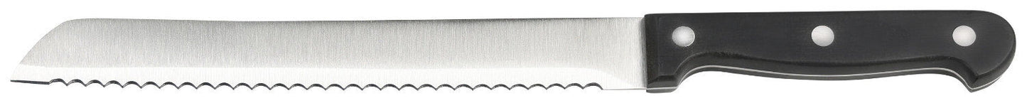 KESPER 90666 Brotmesser, Edelstahlklinge 20 cm, Kunststoffgriff