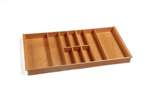 Besteckeinsatz 90er Schubl. B 812 x T 472 mm passend für Blum Tandem 19 mm Schubladen