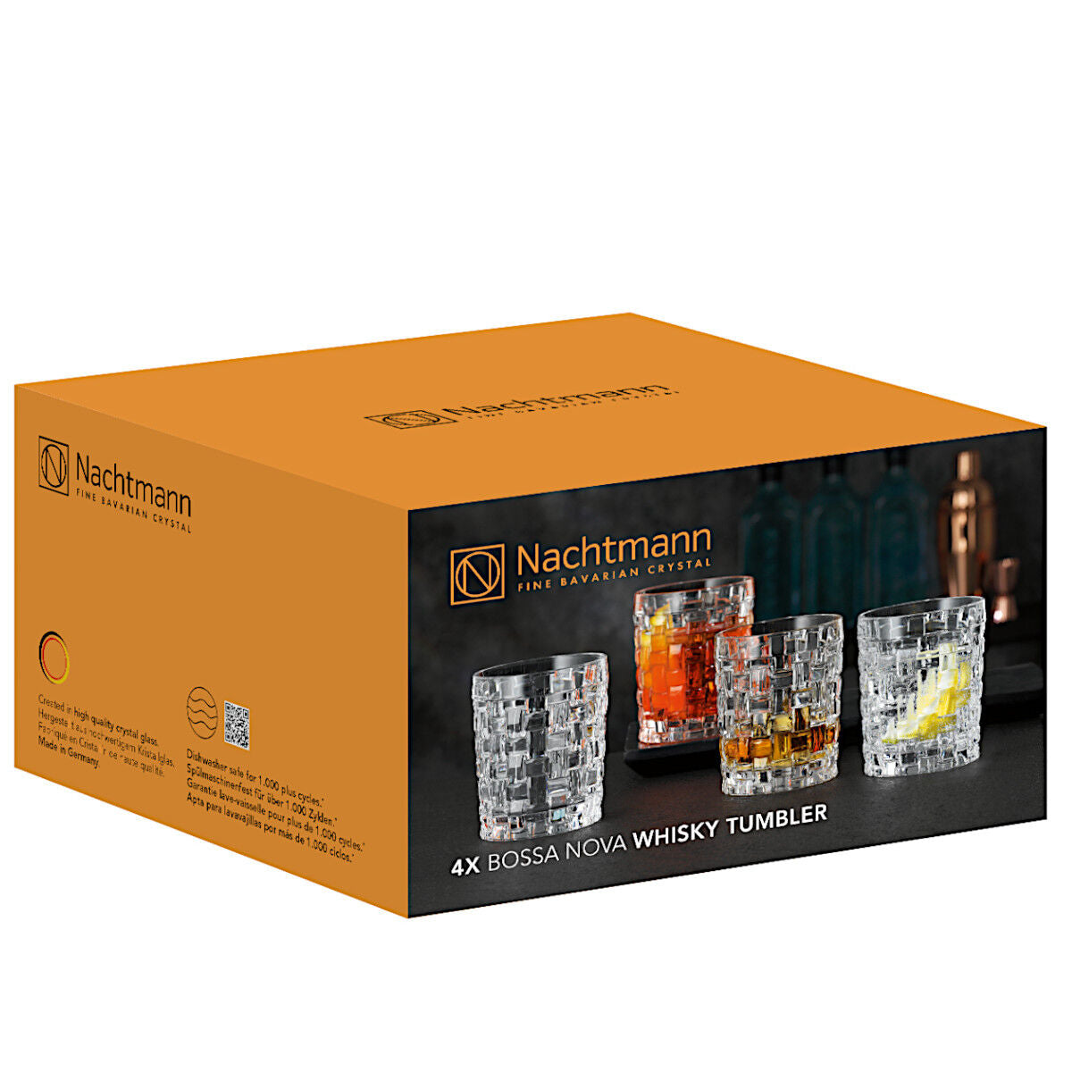 NACHTMANN 92076 BOSSA NOVA Whisky Tumbler 4er Set – Bild 4