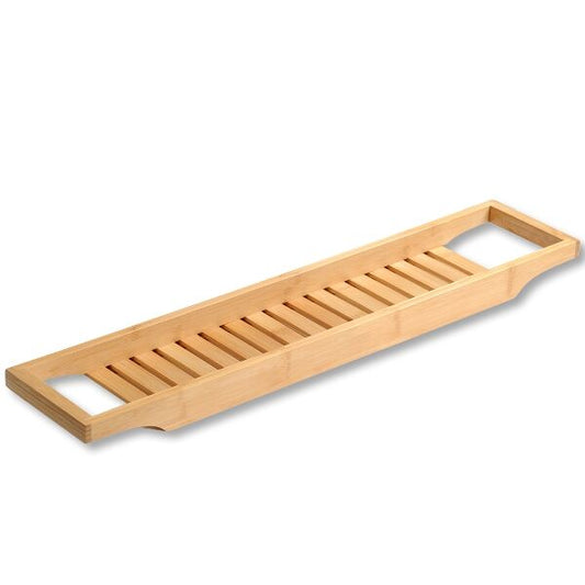 KESPER 92257 Badewannenablage aus FSC-zertifiziertem Bambus / Ablage für Badutensilien