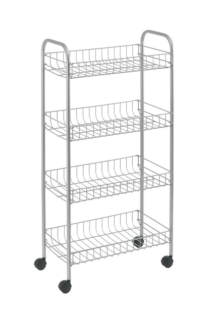 METALTEX Sprinter Allzweckwagen mit 4 Etagen / Rollregal, Höhe 84 cm