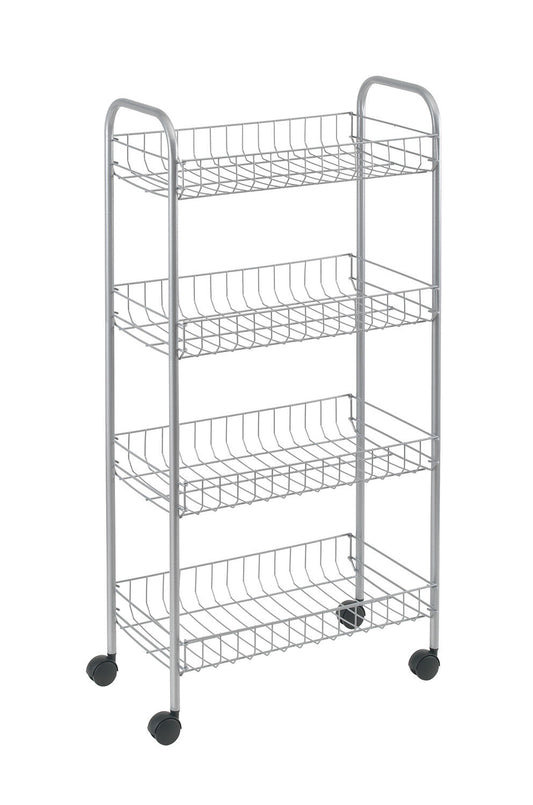 METALTEX Sprinter Allzweckwagen mit 4 Etagen / Rollregal, Höhe 84 cm