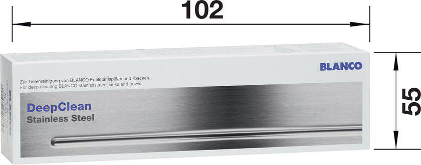 BLANCO 526306 DeepClean Stainless Steel für Edelstahlspülen 150 ml / Spülenpflege / Spülen Reinigungsmittel – Bild 2