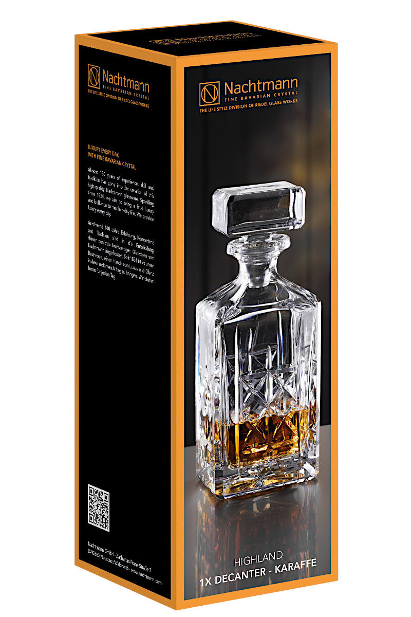 NACHTMANN 96826 HIGHLAND Whisky Karaffe 0,75 Liter – Bild 3