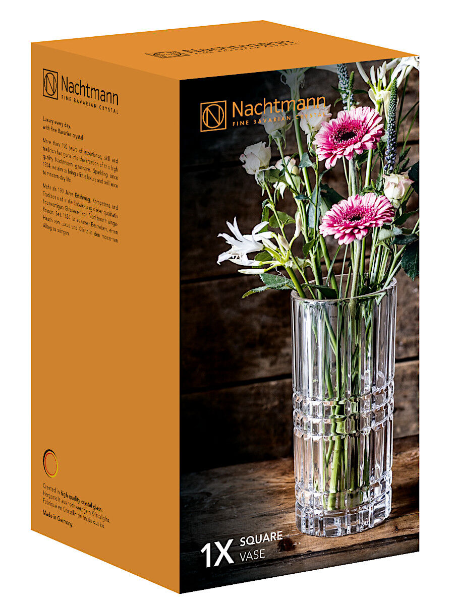 NACHTMANN 97781 SQUARE Vase / Windlicht 23 cm – Bild 3