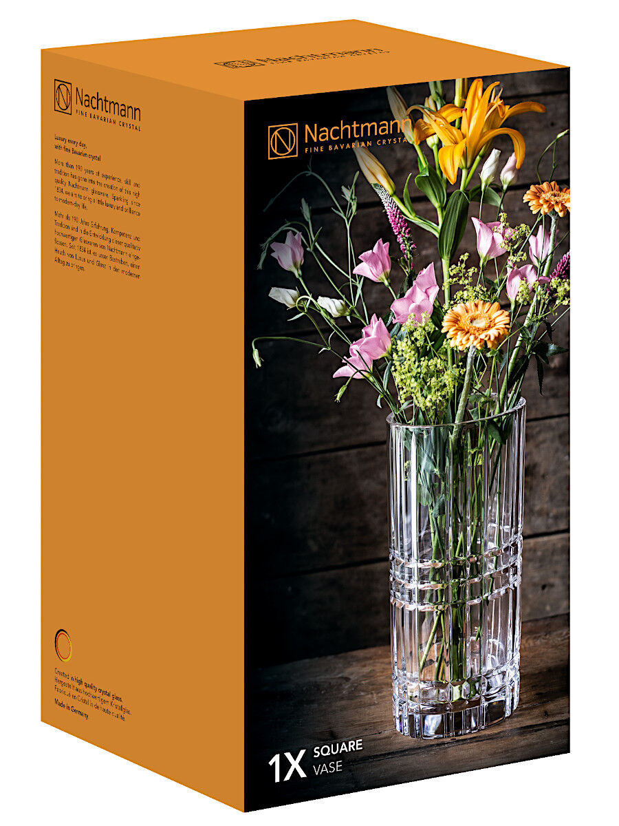 NACHTMANN 97782 SQUARE Vase / Windlicht 28 cm – Bild 3