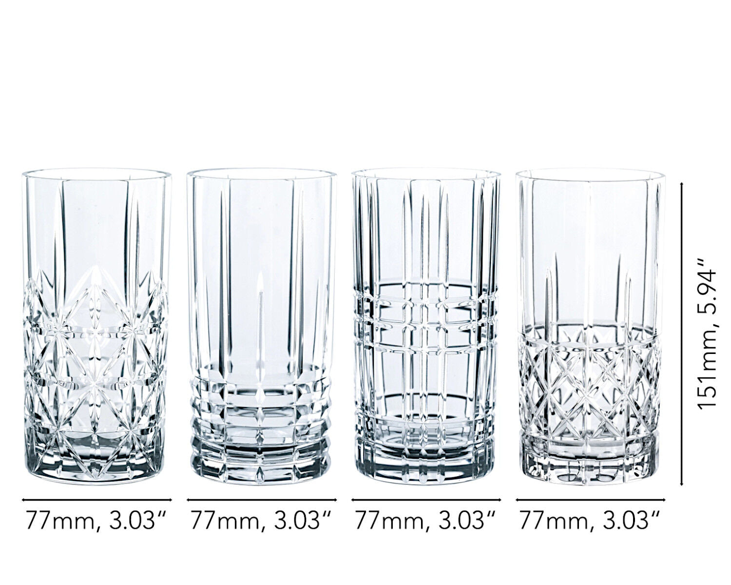 NACHTMANN 97784 HIGHLAND Longdrinkglas 4er Set – Bild 2