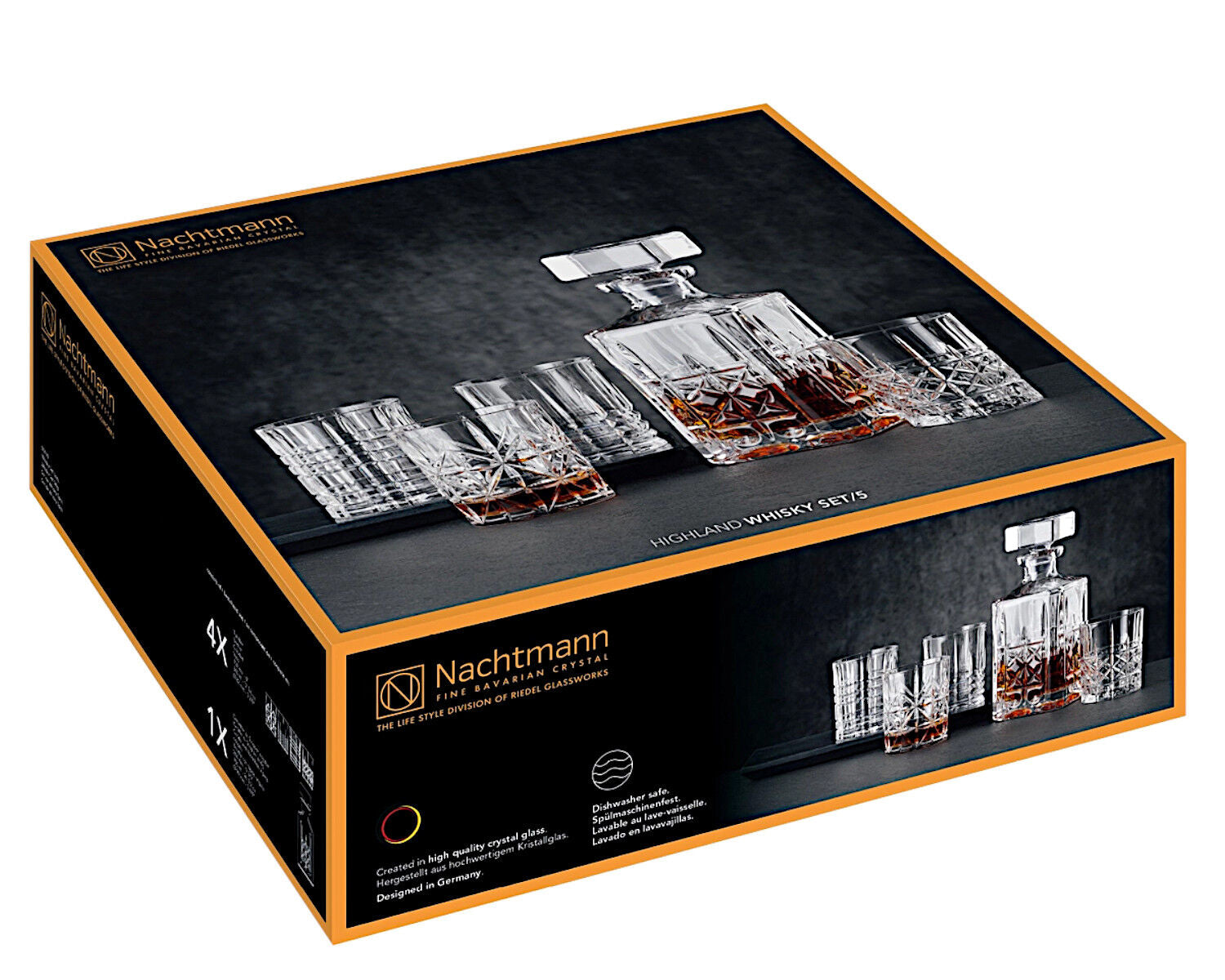 NACHTMANN 98196 HIGHLAND Whisky Set 5-tlg. – Bild 8