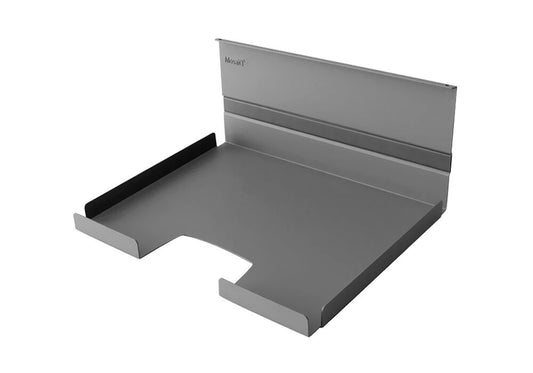 Linero MosaiQ Ablage DIN A 4 in Graphitschwarz / Pad-Ablage / Relingsystem / Kesseböhmer