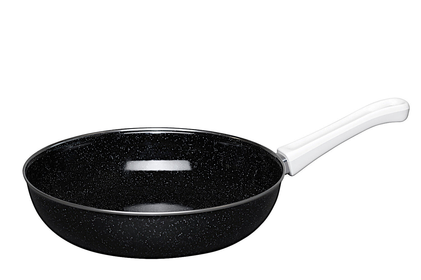 RIESS 0057-107 Bratpfanne 28 cm Profi Aktion / Emaillepfanne