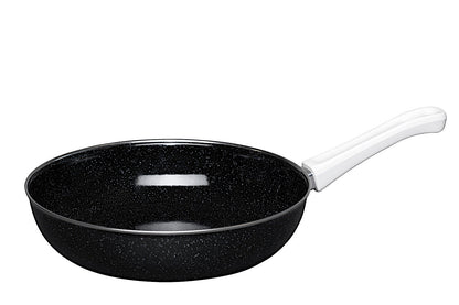 RIESS 0057-107 Bratpfanne 28 cm Profi Aktion / Emaillepfanne