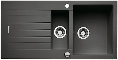NABER Spüle ANGOLA 150 mit Drehexcentergarnitur verchromt / Auflagespüle / 60 cm Schrankbreite – Bild 10