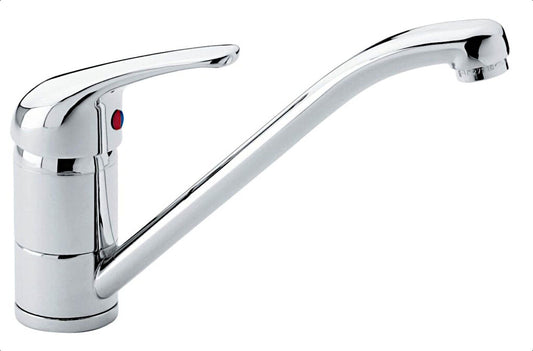 AquaCucina Armatur BASIC T9505 in CHROM mit Schwenkauslauf / Küchenarmatur / Einhebelmischer