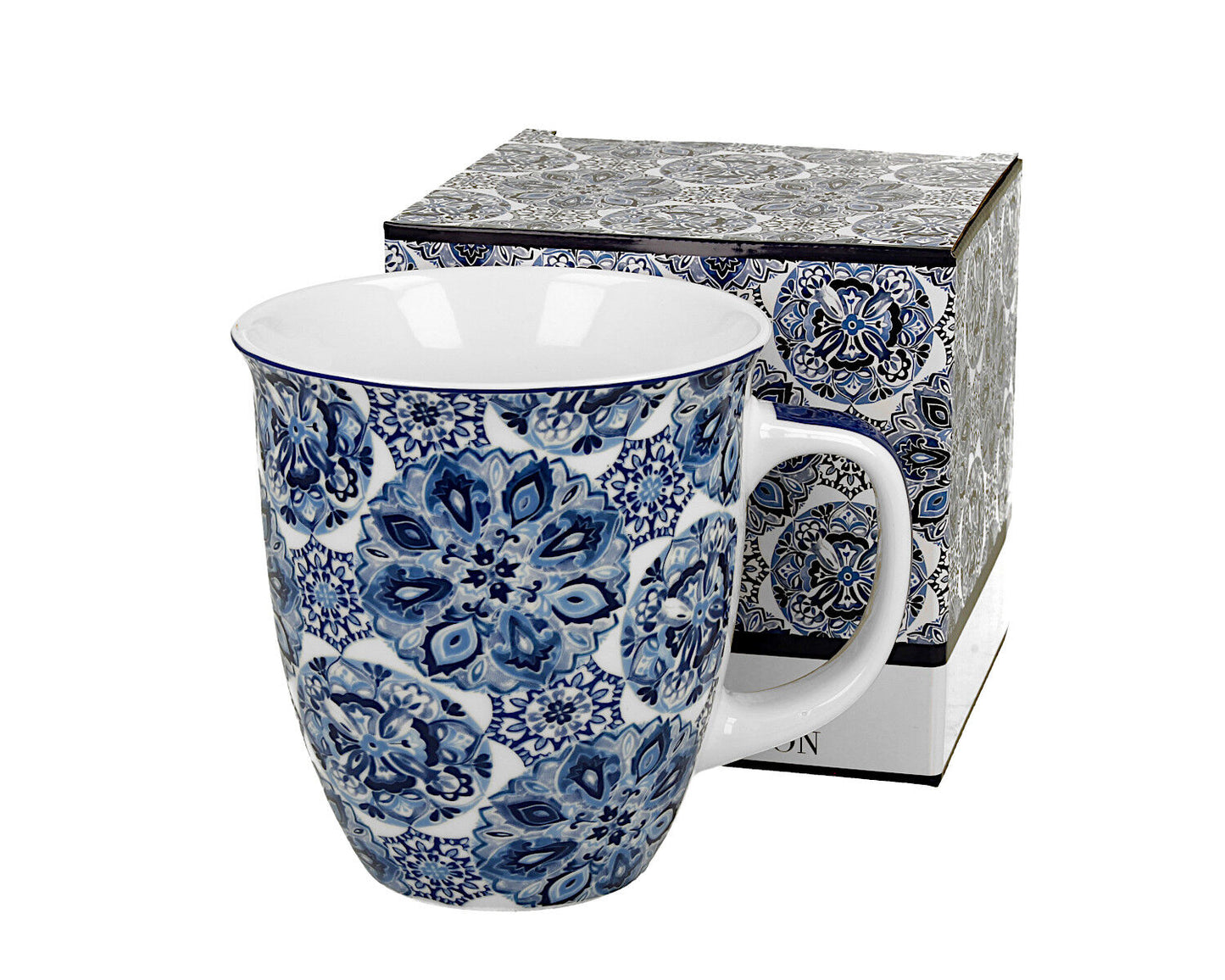 DUO BICO COLLECTION Becher 650 ml GANIKA BLUE, New Bone China Porzellan – Bild 2