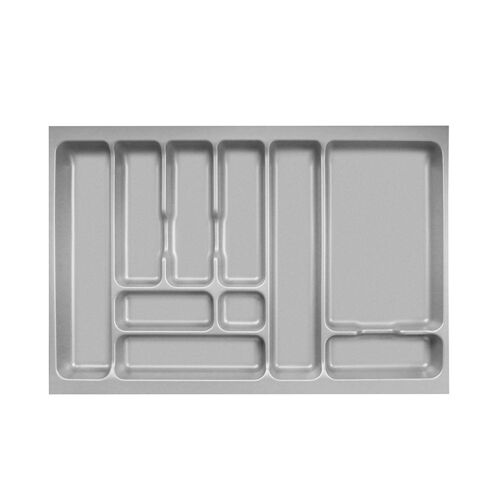 Besteckeinsatz mit 10-fach Einteilung für 80er Schublade mit GRASS-Auszug / Aussenmaße (BxTxH) 710 x 480 x 50 mm /…