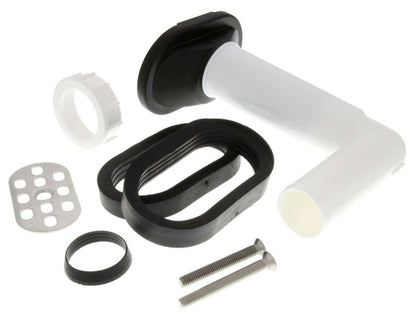 BLANCO 120287 Überlaufset Tropfteil oval AL, schwarz / Ersatzteil – Bild 3