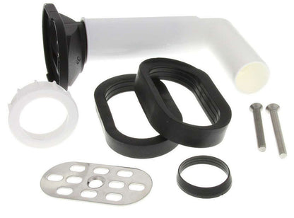 BLANCO 120287 Überlaufset Tropfteil oval AL, schwarz / Ersatzteil – Bild 2