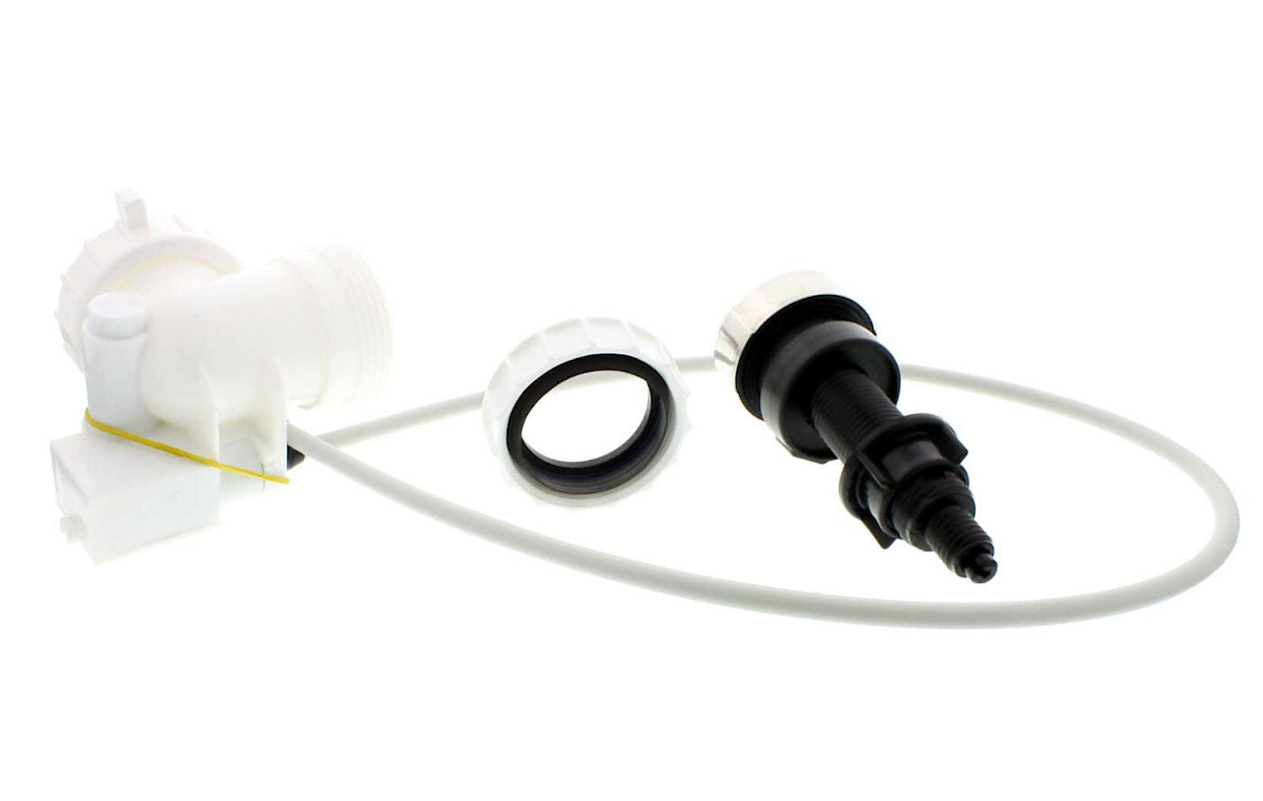 BLANCO 120338 Bowdenzug 700 mm lang mit Drehbetätigung und Anschlusswinkel AL / Ersatzteil – Bild 3