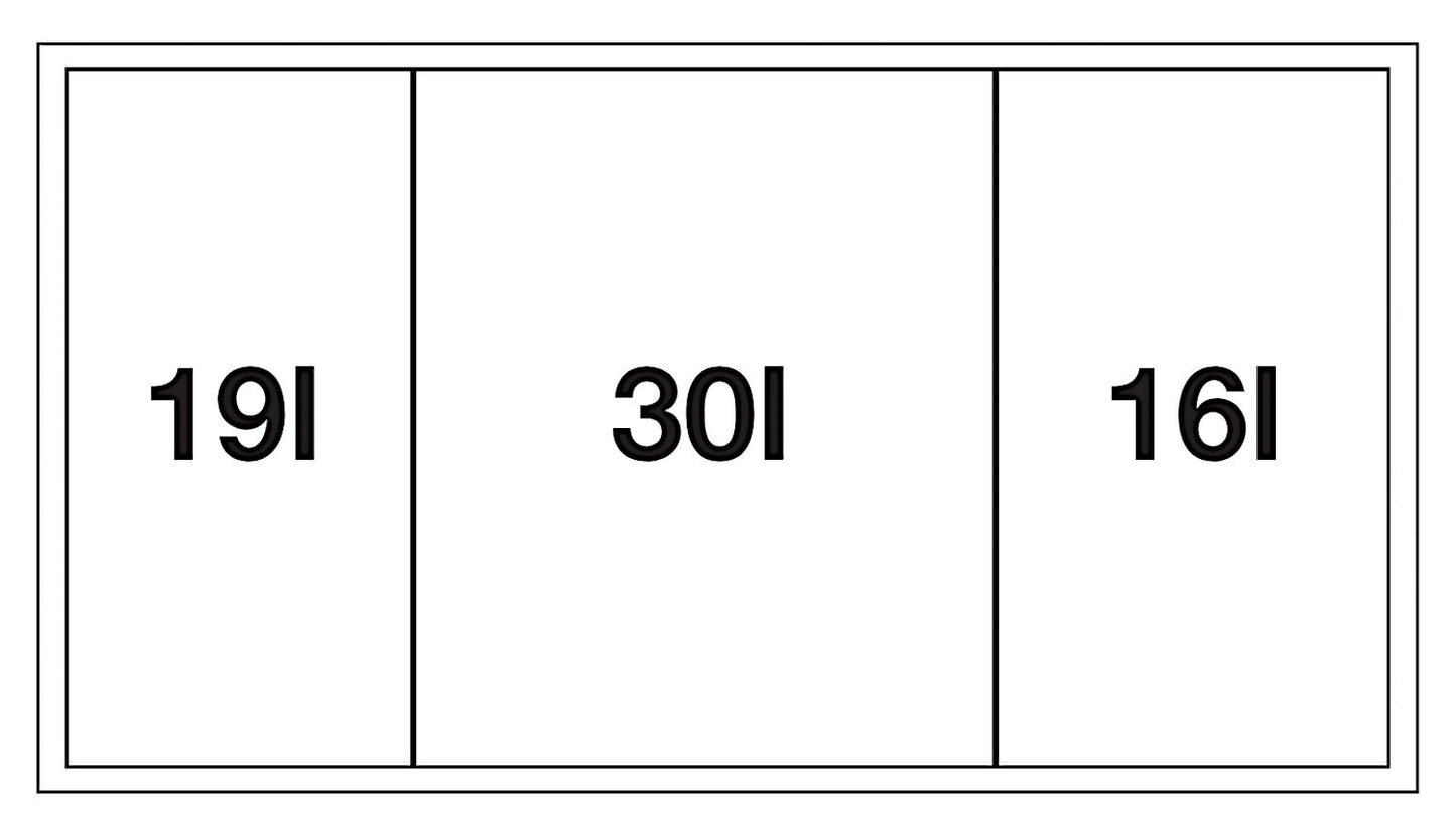 BLANCO FLEXON II LOW 80/3 Abfallsystem 65 Liter für 80 cm Schrankbreite / für Auszugsschubladen – Bild 3