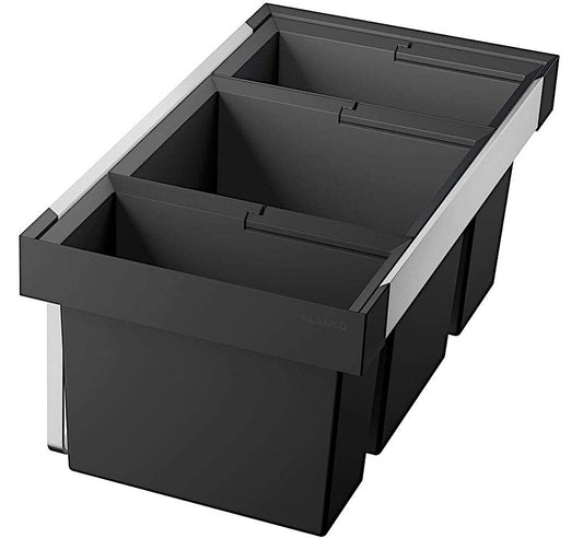 BLANCO FLEXON II LOW 80/3 Abfallsystem 65 Liter für 80 cm Schrankbreite / für Auszugsschubladen