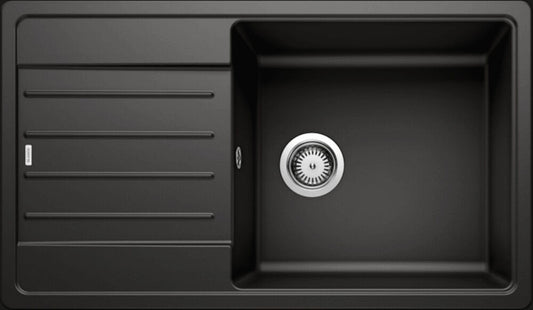 BLANCO 526087 Spüle LEGRA XL 6 S in Schwarz mit XL-Becken / Silgranit