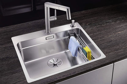 BLANCO 521748 ETAGON 500-IF/A Spüle mit InFino®-Ventil und ETAGON-Schienen / Edelstahlbecken – Bild 9
