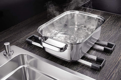 BLANCO 521748 ETAGON 500-IF/A Spüle mit InFino®-Ventil und ETAGON-Schienen / Edelstahlbecken – Bild 8