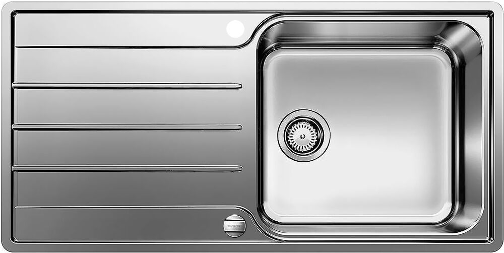 BLANCO 523035 Edelstahlspüle LEMIS XL 6 S-IF mit Excenterbedienung / Auflagespüle / Spüle