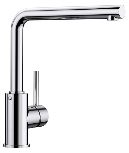 BLANCO 519414 Armatur MILA in CHROM mit Bedienhebel rechts / Einhebelmischer / Mischbatterie
