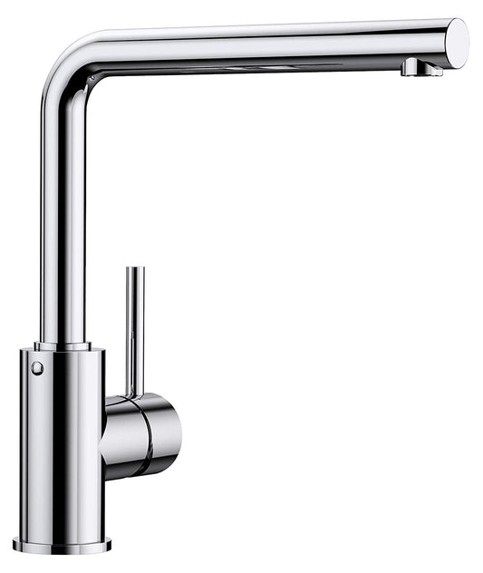 BLANCO 519414 Armatur MILA in CHROM mit Bedienhebel rechts / Einhebelmischer / Mischbatterie