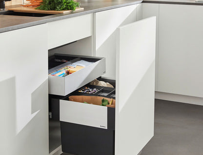 BLANCO 526209 SELECT II 60/3 ORGA Abfallsystem 45 Liter (3x 15) für 60 cm Schrankbreite / Frontanbindung – Bild 5