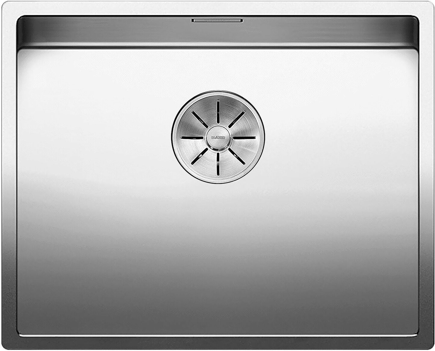 BLANCO Spüle CLARON 500-U Spüle mit InFino®-Ventil / Edelstahlbecken / Unterbau