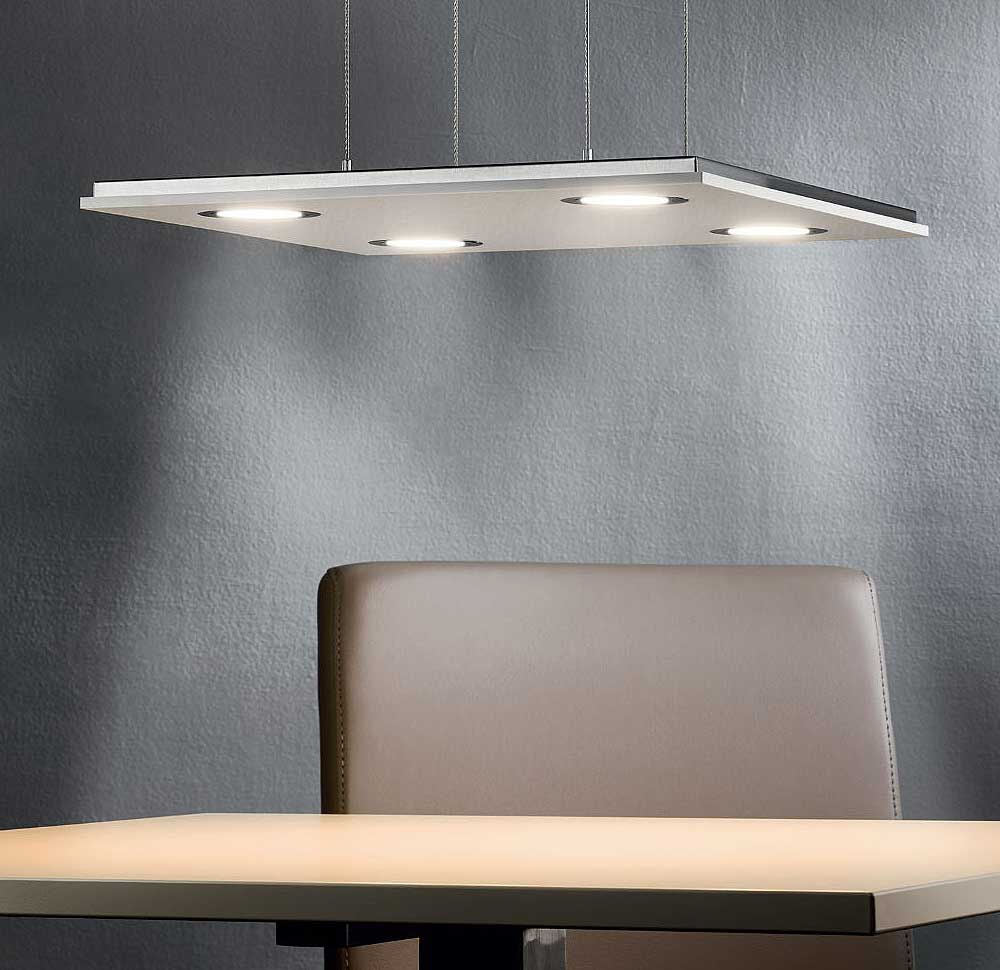 CAVO LED Pendelleuchte mit Edelstahlgehäuse und Acrylglas in weiß oder metallic / Hängeleuchte – Bild 4